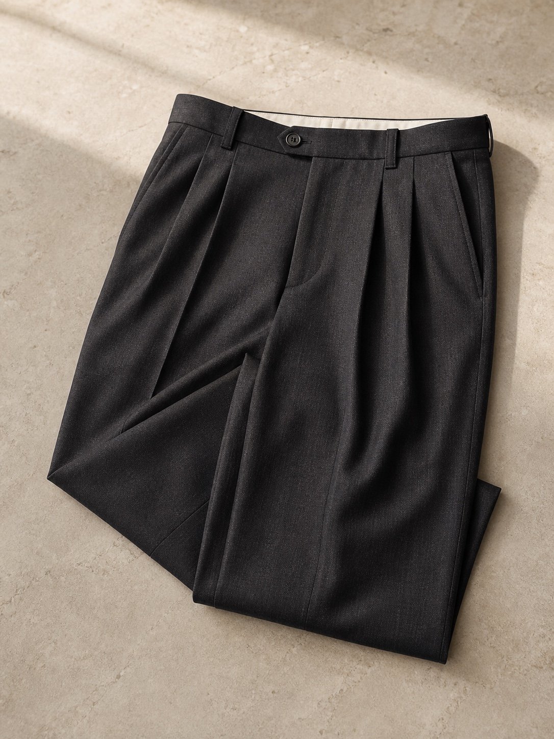 Pleated Trouser